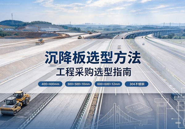 沙湾沉降板选择方法